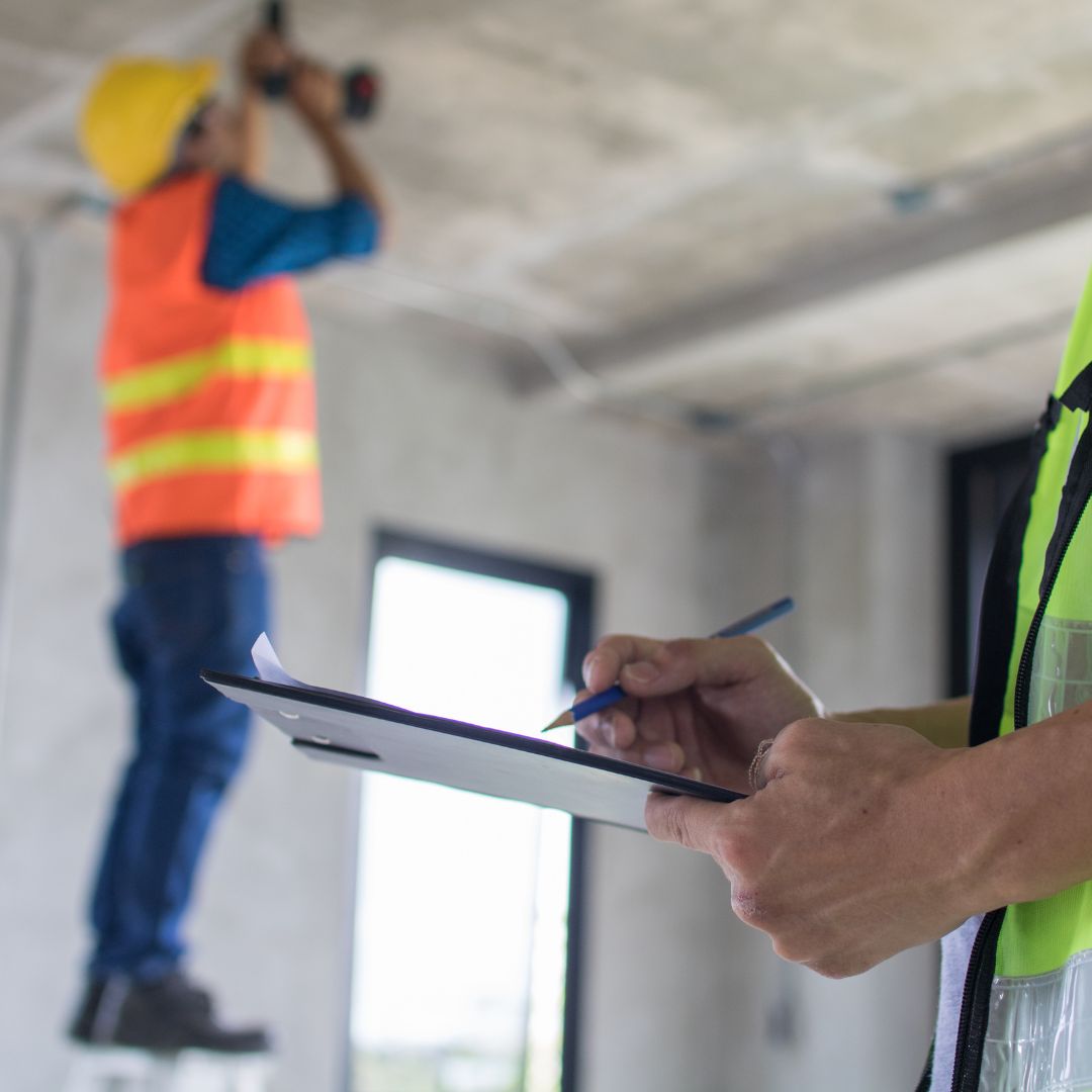 contractors working