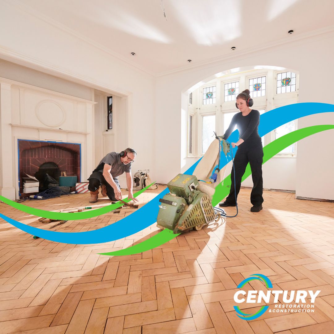 contractors working on home